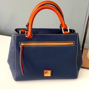 Navy Dooney & Bourke Purse